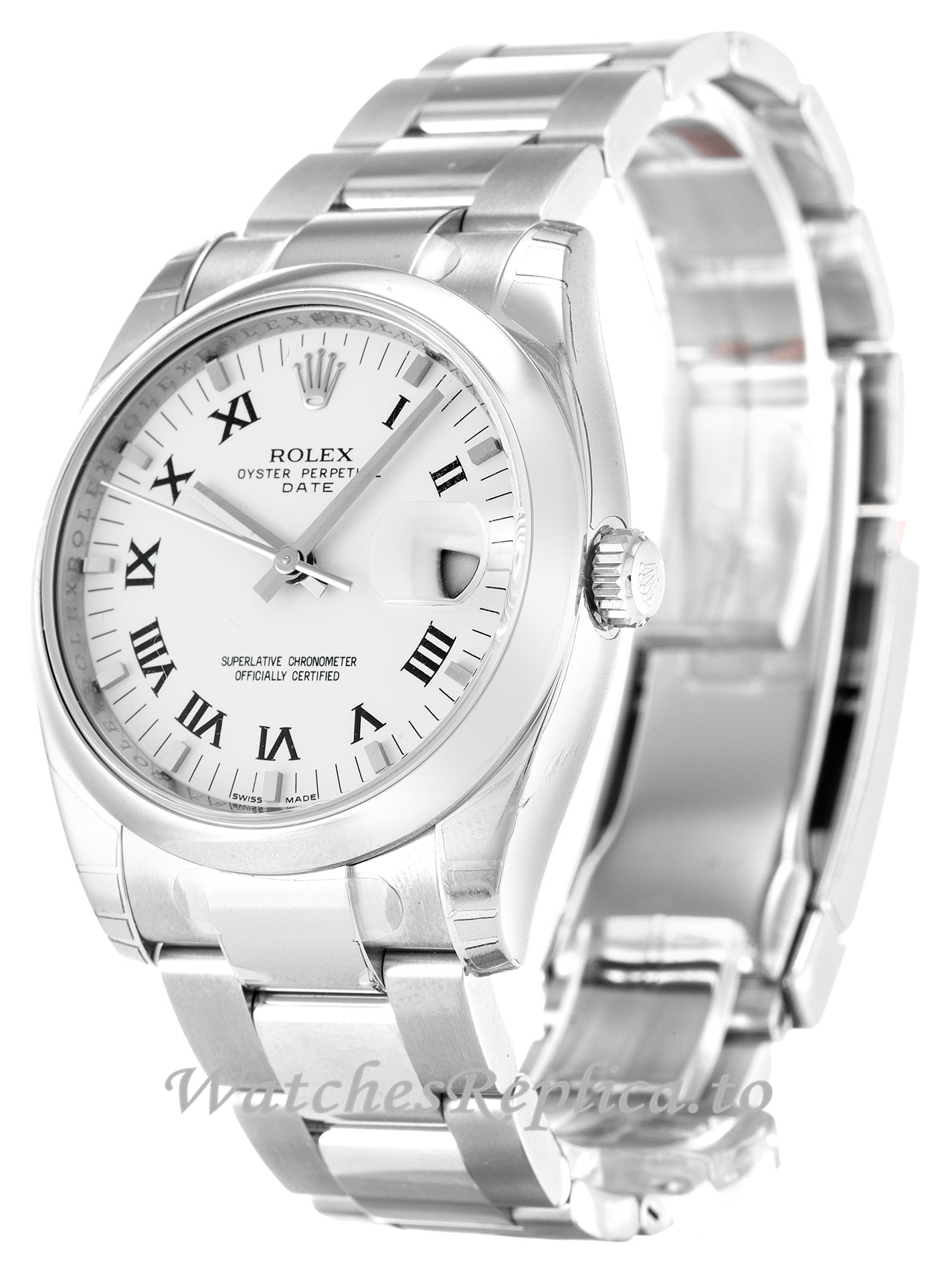 Rolex Oyster Perpetual Date 115200-34 MM - WatchesReplica.is