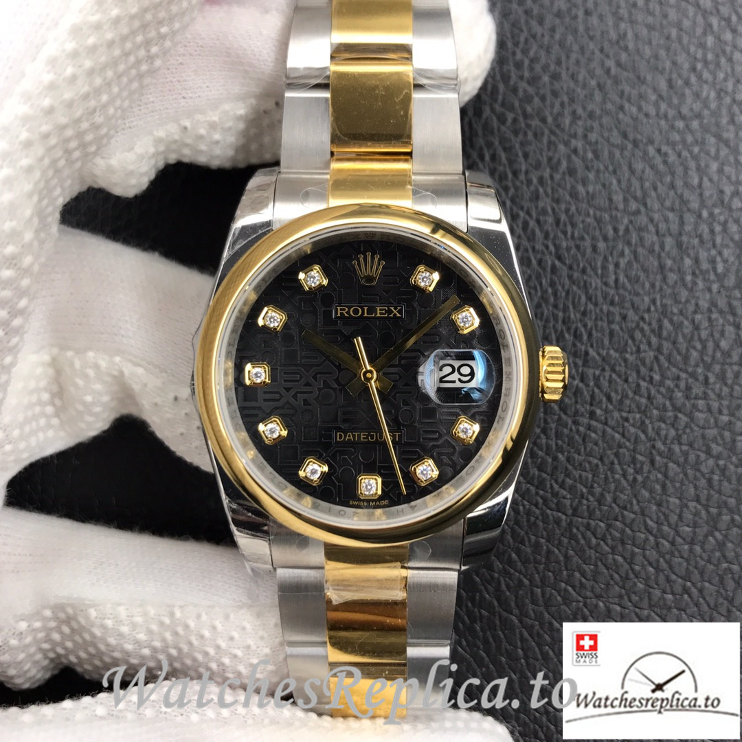 Swiss Rolex Datejust 126334 Replica Stainless steel strap 41MM - WatchesReplica.is