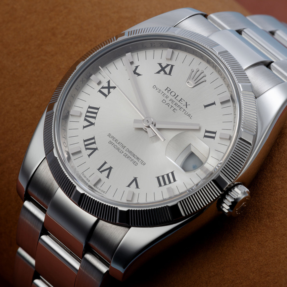Rolex Oyster Perpetual Date 15210 34 MM - WatchesReplica.is