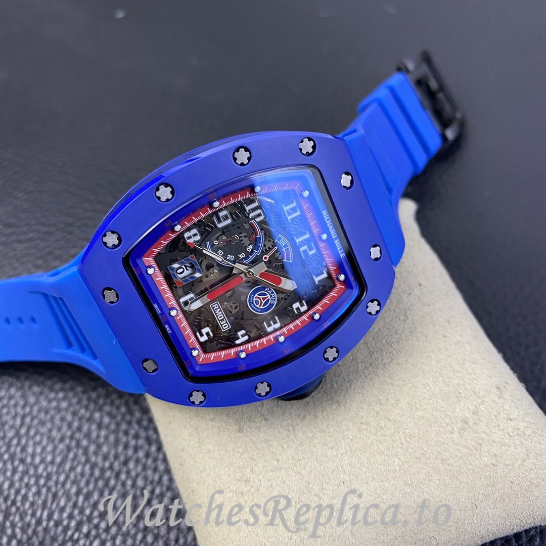 Richard Mille Replica RM030 Rubber strap 50MM - WatchesReplica.is