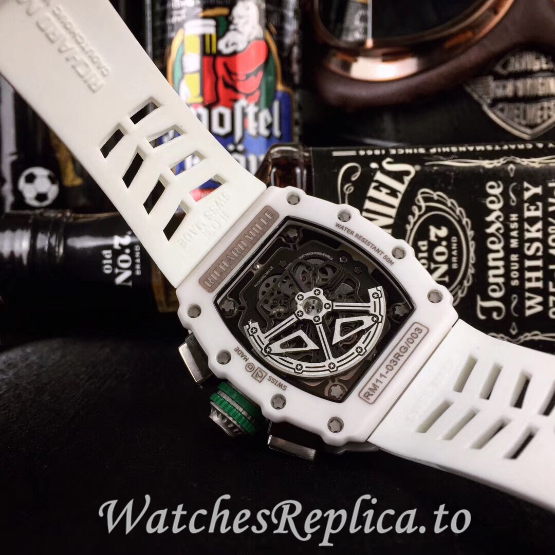 Richard Mille Replica RM11-03 Rubber strap 50MM - WatchesReplica.is