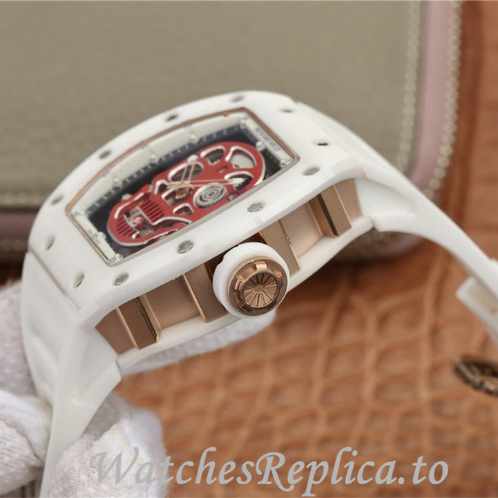 Richard Mille Replica RM52-01 Rubber strap 50MM - WatchesReplica.is