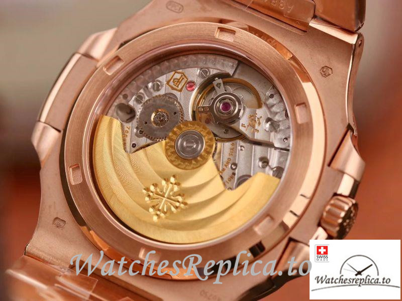 Swiss Patek Philippe Nautilus Replica 5711 007 Diamonds Bezel 40MM - WatchesReplica.is