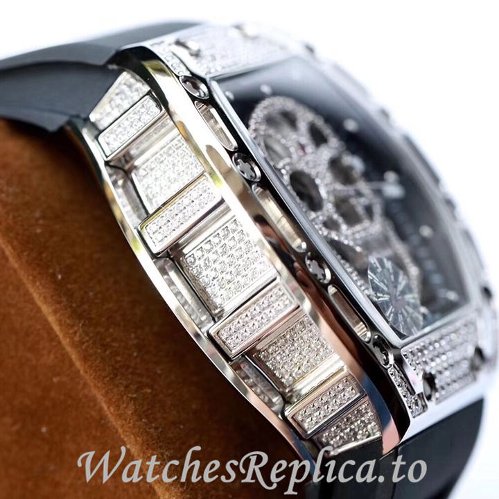 Richard Mille Replica RM052 Rubber strap 50MM - WatchesReplica.is