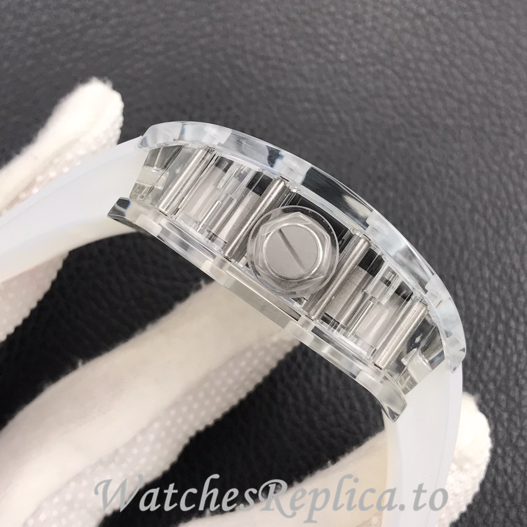 Richard Mille Replica RM055 Rubber strap 50MM - WatchesReplica.is