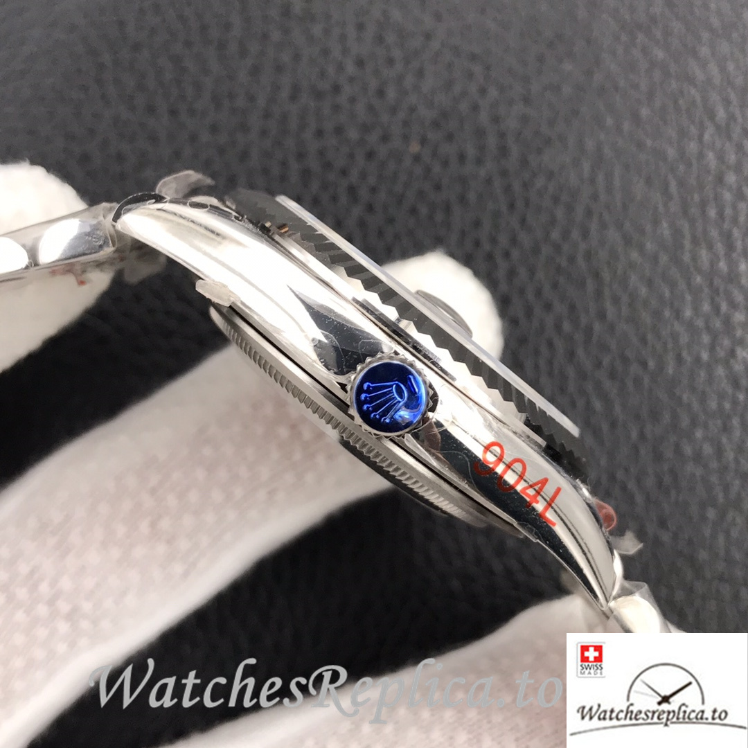 Swiss Rolex Datejust 126334 Replica Stainless steel strap 41MM - WatchesReplica.is
