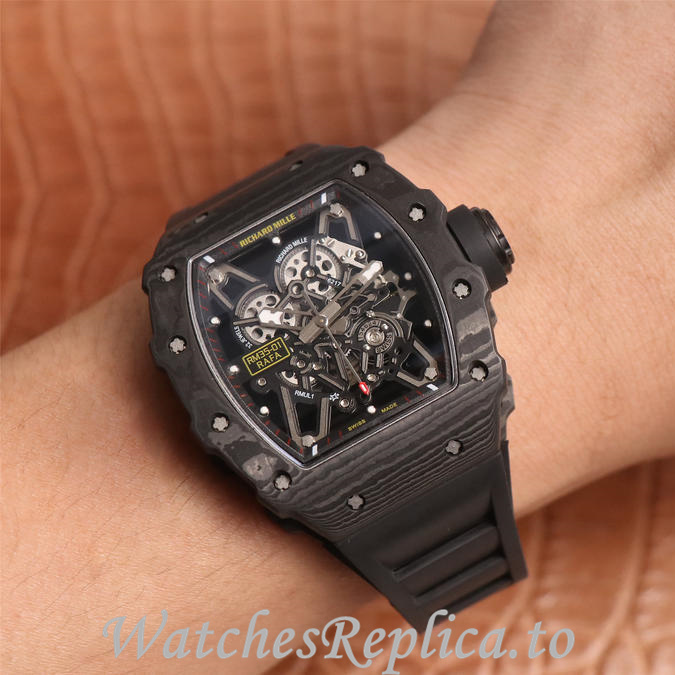 Richard Mille Replica RM035-01 Rubber strap 50MM - WatchesReplica.is