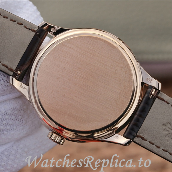 Patek Philippe Replica Calatrava 5227 Leather strap 39MM - WatchesReplica.is
