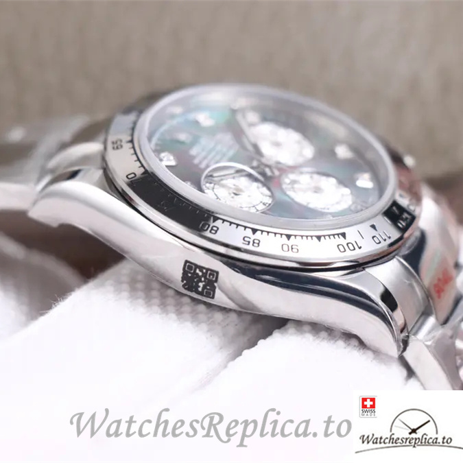 Swiss Rolex Daytona Replica 116509 Stainless steel strap 40MM - WatchesReplica.is