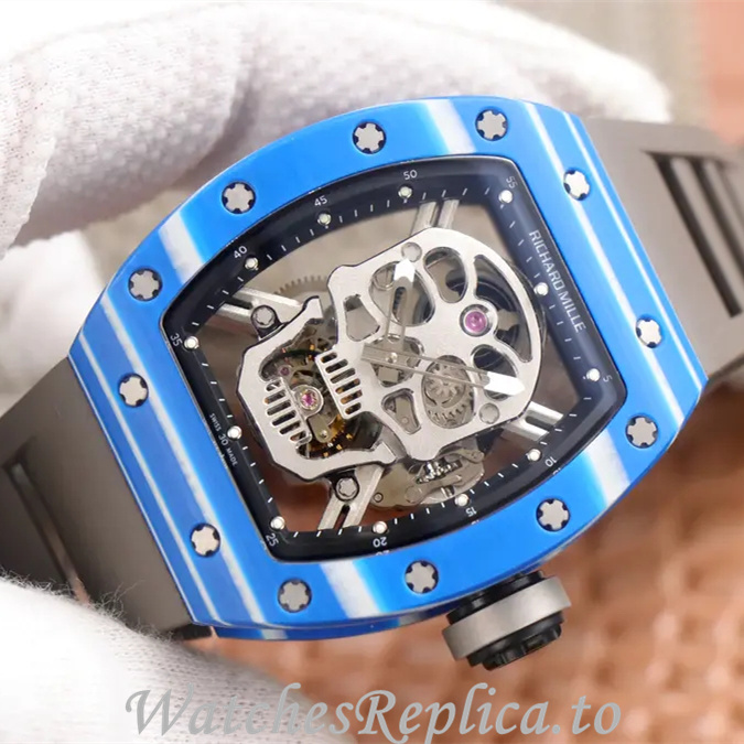 Richard Mille Replica RM52-01 Rubber strap 50MM - WatchesReplica.is