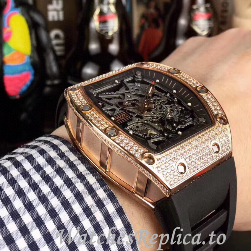Richard Mille Replica RM035-AMERICA5 Rubber strap 50MM - WatchesReplica.is