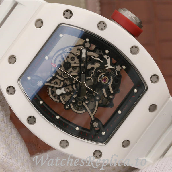 Richard Mille Replica RM055 Rubber strap 50MM - WatchesReplica.is