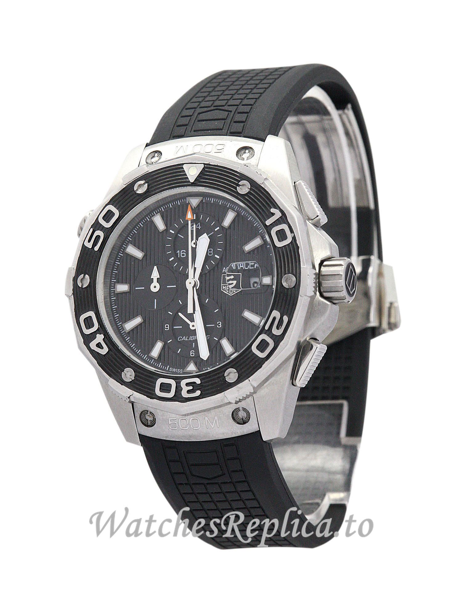 Tag Heuer Aquaracer Black Dial CAJ2110.FT6023 43 MM - WatchesReplica.is