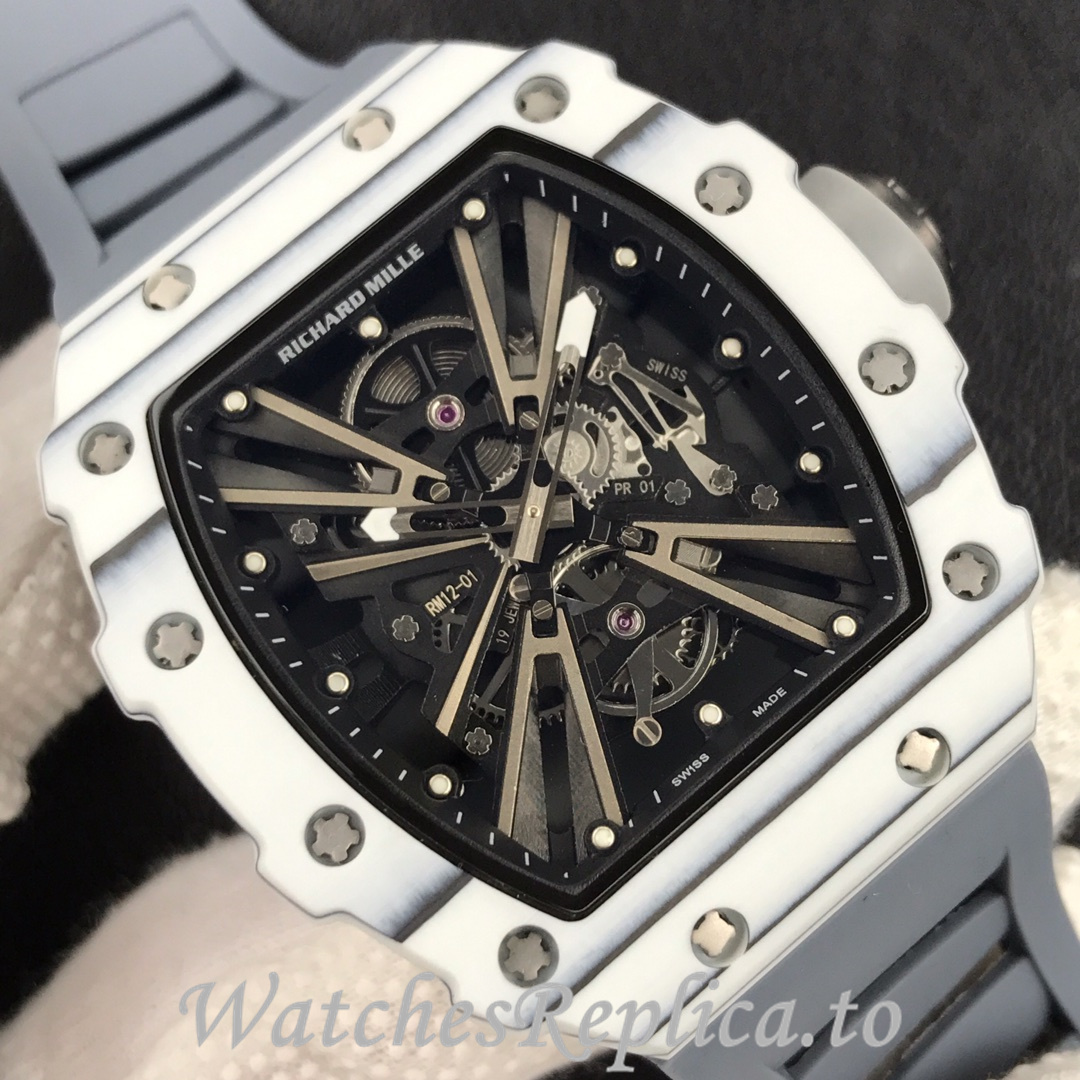 Richard Mille Replica RM12-01 Rubber strap 50MM - WatchesReplica.is