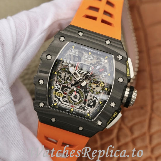 Richard Mille Replica RM11-03 Rubber strap 50MM - WatchesReplica.is