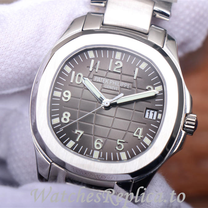 Patek Philippe Replica Aquanaut 5165 Stainless steel strap 40MM - WatchesReplica.is