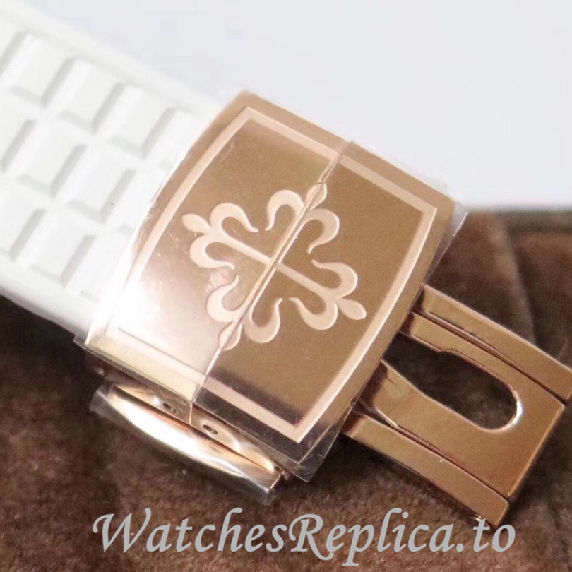 Patek Philippe Replica Aquanaut Rubber strap 35.6MM - WatchesReplica.is