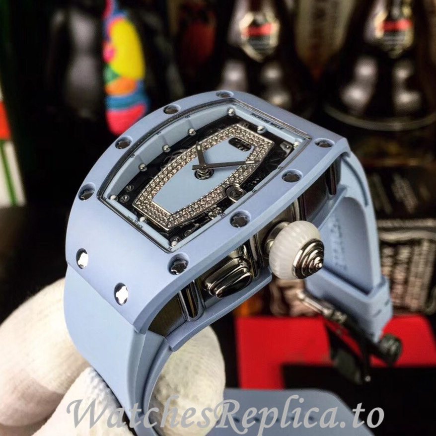 Richard Mille Replica RM037 Rubber strap 45MM - WatchesReplica.is