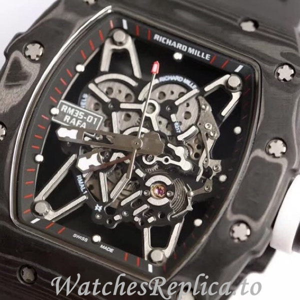 Richard Mille Replica RM35-01 Rubber strap 50MM - WatchesReplica.is