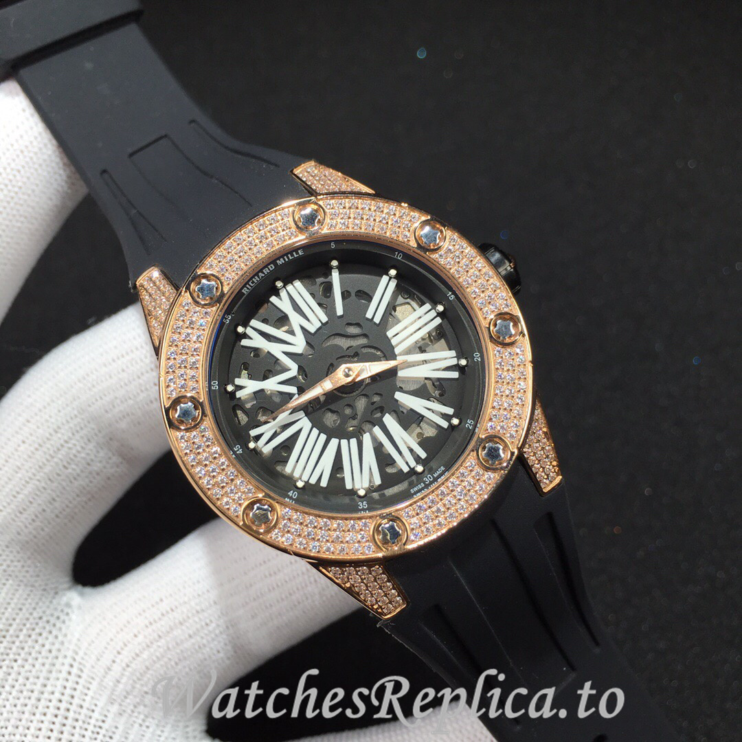 Richard Mille Replica RM033 Rubber strap 46MM - WatchesReplica.is