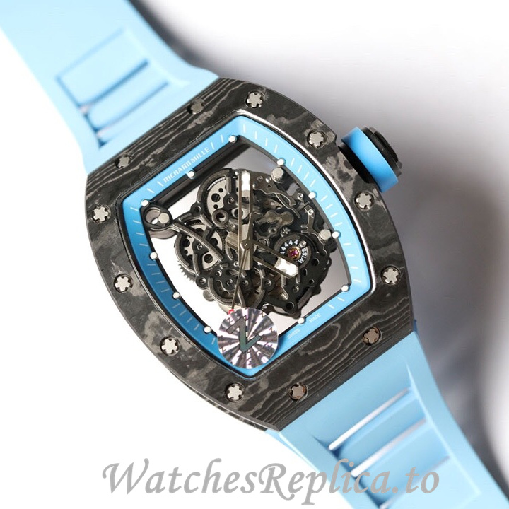 Richard Mille Replica RM055 Rubber strap 50MM - WatchesReplica.is