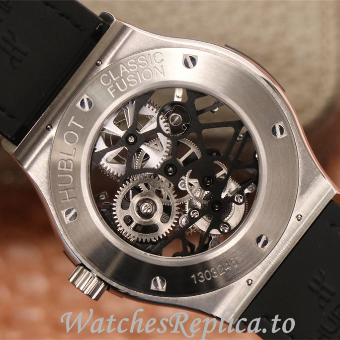 Hublot Replica Classic Fusion Series Leather strap 45MM - WatchesReplica.is