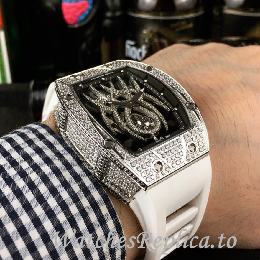 Richard Mille Replica RM19-01 Rubber strap 50MM - WatchesReplica.is