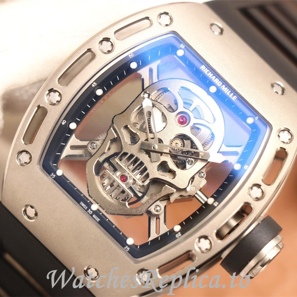 Richard Mille Replica RM052 Rubber strap 50MM - WatchesReplica.is
