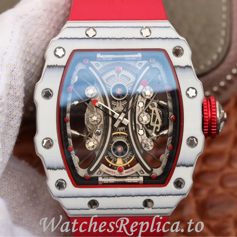 Richard Mille Replica RM53-01 Rubber strap 50MM - WatchesReplica.is
