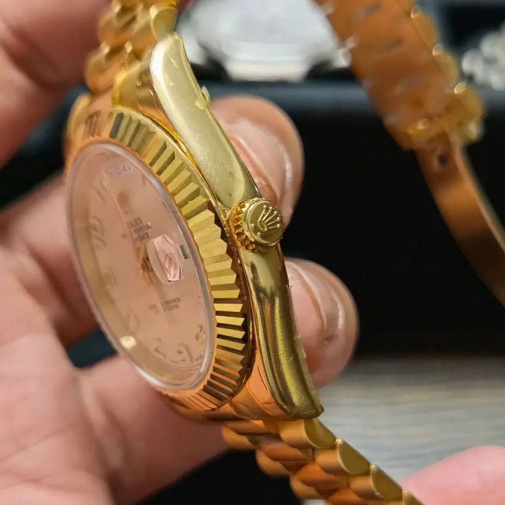 Rolex Day-Date II Ivory Dial 218238 - WatchesReplica.is
