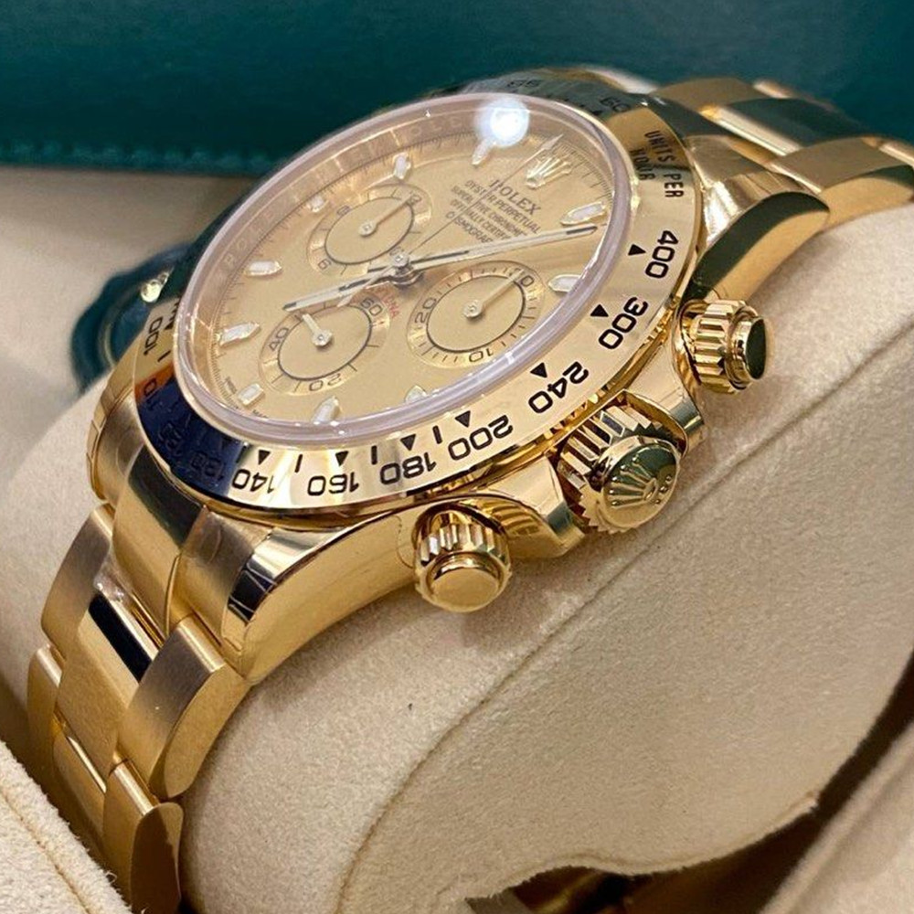 Rolex Daytona 116508 Yellow Gold Dial - WatchesReplica.is