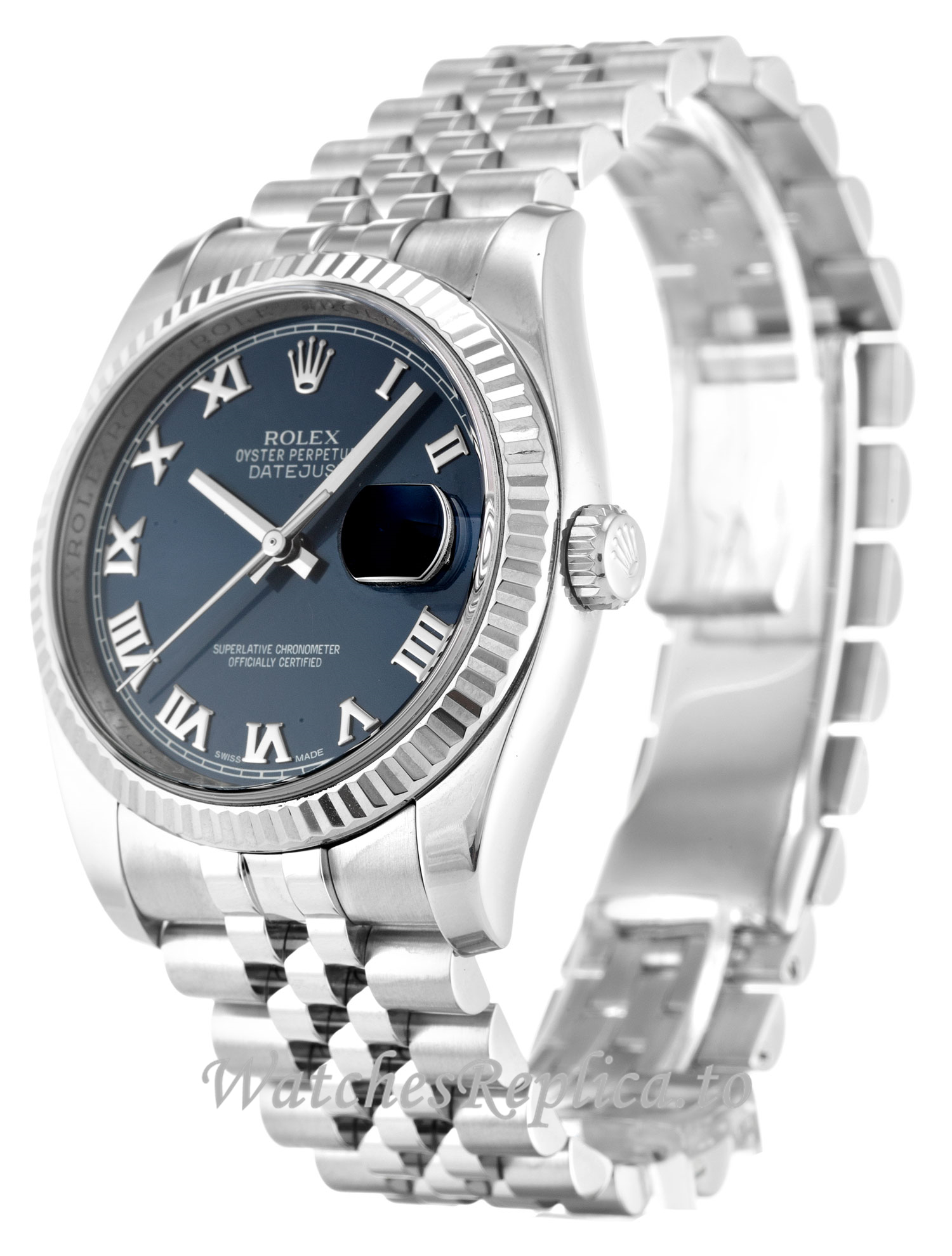 Rolex Datejust Blue Dial 116234 - WatchesReplica.is
