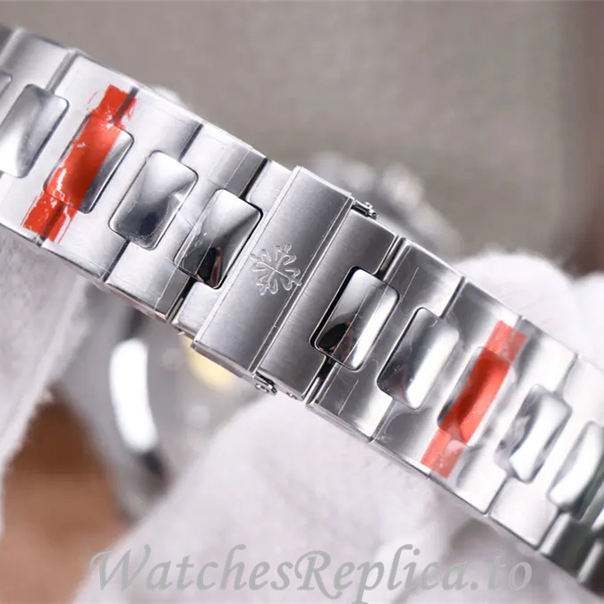 Patek Philippe Replica Nautilus 5712 Stainless steel strap 40MM - WatchesReplica.is