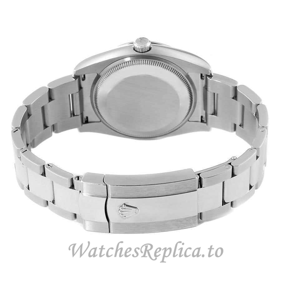 Replica Rolex Oyster Perpetual Date 115200-6 34MM - WatchesReplica.is