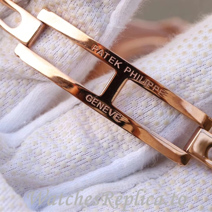 Patek Philippe Replica Nautilus 5719 Rose Gold strap 40MM - WatchesReplica.is
