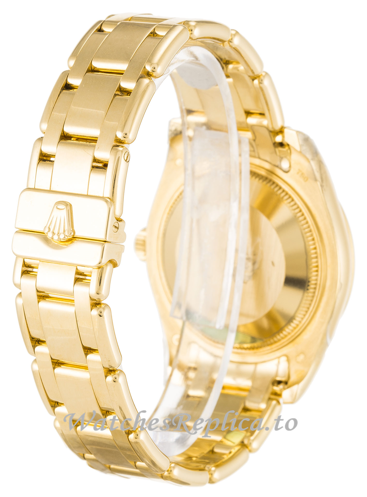 Rolex Pearlmaster Silver Diamond Dial 81208-31 MM - WatchesReplica.is