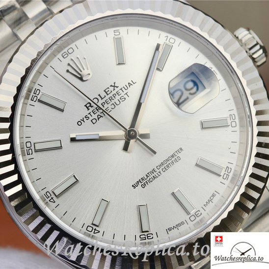 Swiss Rolex Datejust Replica 116234 Stainless steel strap 36MM - WatchesReplica.is