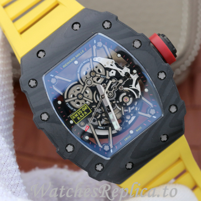 Richard Mille Replica RM35-02 Rubber strap 50MM - WatchesReplica.is