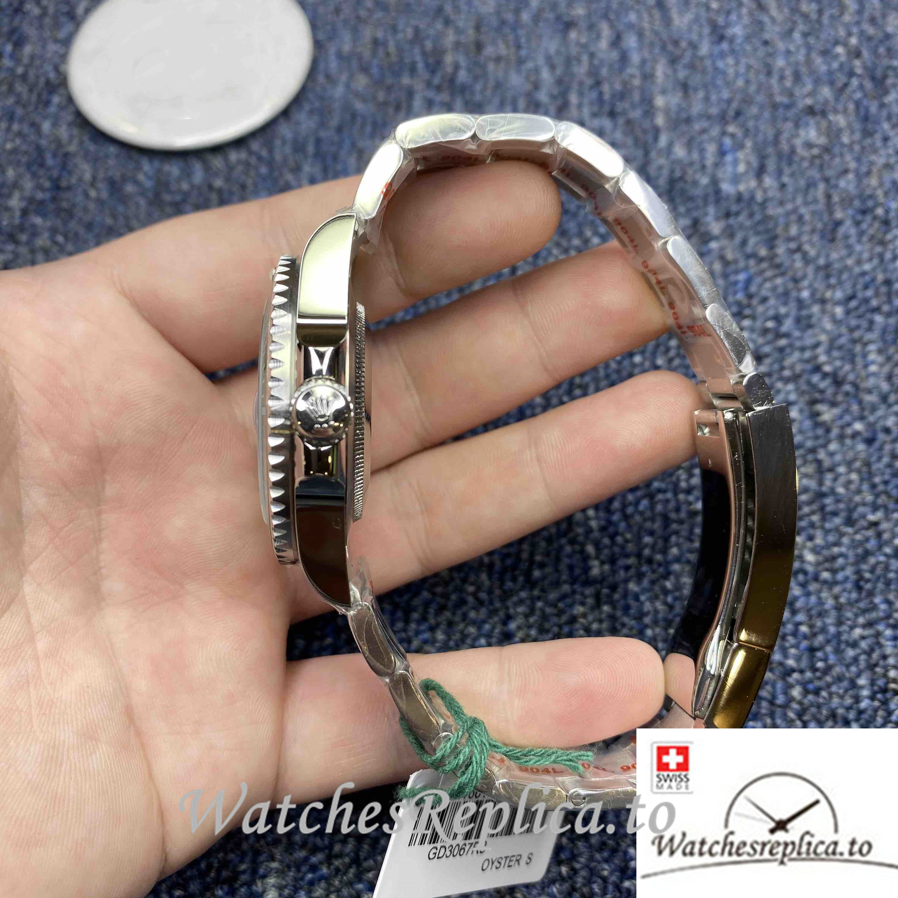 Swiss Rolex Submariner Replica 116610LV Stainless steel strap 40MM - WatchesReplica.is