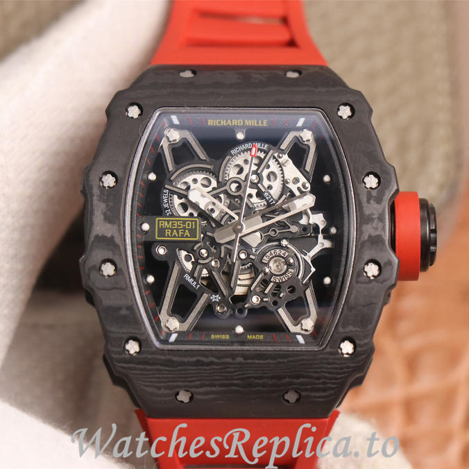 Richard Mille Replica RM035-01 Rubber strap 50MM - WatchesReplica.is