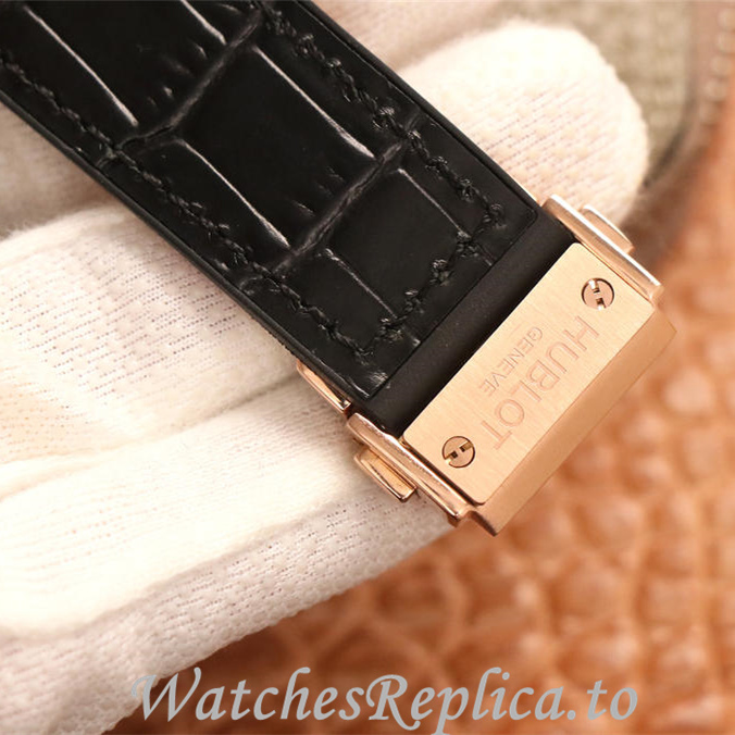 Hublot Replica Classic Fusion Series Leather strap 45MM - WatchesReplica.is