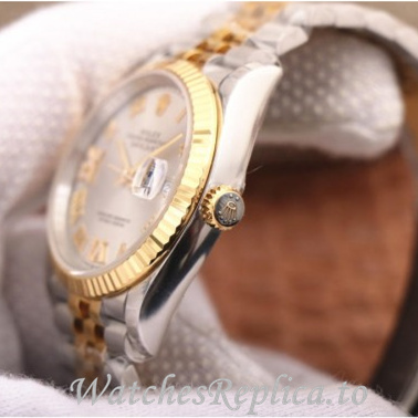 Swiss Rolex Datejust Replica 126233 Stainless steel strap 36MM - WatchesReplica.is