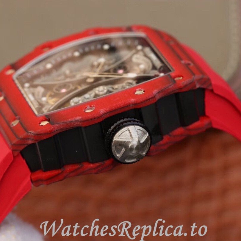 Richard Mille Replica RM53-01 Rubber strap 50MM - WatchesReplica.is