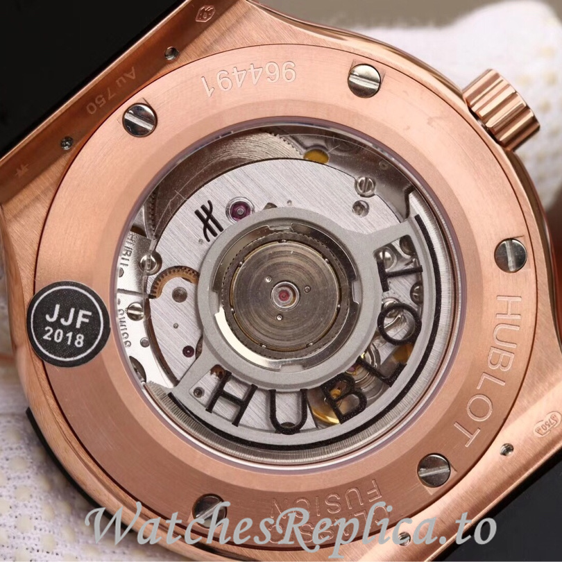 Hublot Replica 511.zp Leather strap 42MM - WatchesReplica.is