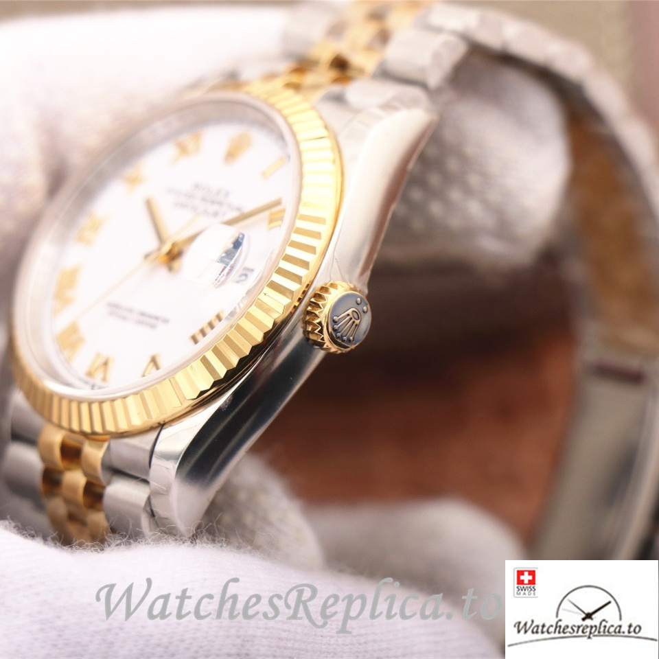 Swiss Rolex Datejust Replica 126233 Stainless steel strap 36MM - WatchesReplica.is