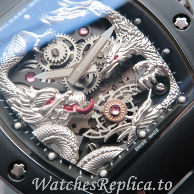 Richard Mille Replica RM57-01 Rubber strap 50MM - WatchesReplica.is