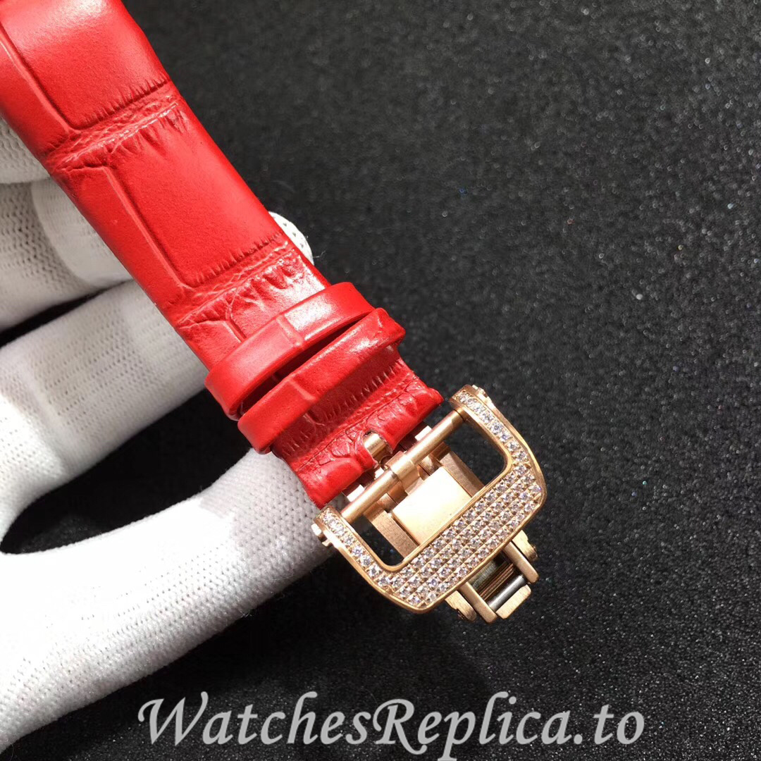 Richard Mille Replica RM007 Leather strap 45MM - WatchesReplica.is