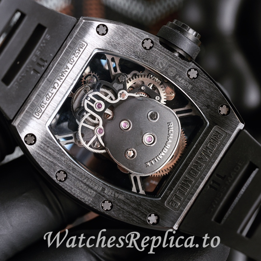 Richard Mille Replica RM052 Rubber strap 50MM - WatchesReplica.is