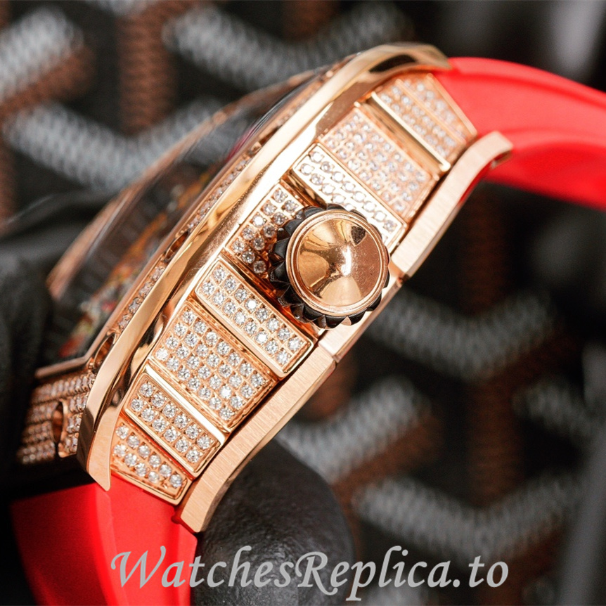 Richard Mille Replica RM51-01 Rubber strap 50MM - WatchesReplica.is