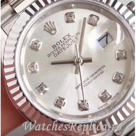 Swiss Rolex Datejust Replica 279197 Stainless steel strap 28MM - WatchesReplica.is